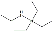 Tetraethyl ammonium iodine Struktur