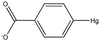 4-mercuribenzoate Struktur