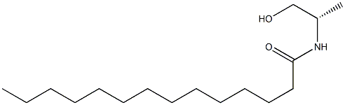 N-myristoyl-alaninol Struktur