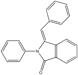 3-benzylidene-N-phenylisoindolin-1-one Struktur