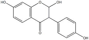 2,7,4'-trihydroxyisoflavanone Struktur