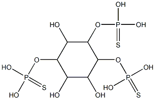 inositol 1,4,6-trisphosphorothioate Struktur