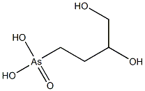 3,4-dihydroxybutylarsonic acid Struktur