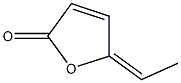 5-ethylidene-2(5H)-furanone Struktur