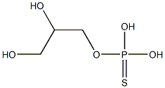 glycerol 3-phosphorothioate Struktur