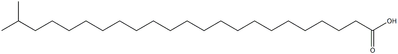 22-methyltricosanoic acid Struktur