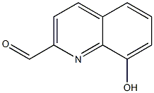 8-hydroxyquinaldine aldehyde Struktur