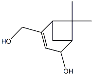 2-pinene-4,10-diol Struktur