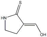 3-hydroxymethylene-2-thioxopyrrolidine Struktur