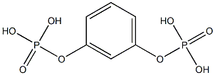 resorcinol bisphosphate Struktur