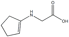 cyclopentenylglycine Struktur