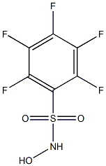 N-hydroxypentafluorophenylsulfonamide Struktur