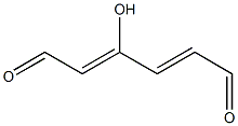 3-hydroxymuconaldehyde Struktur