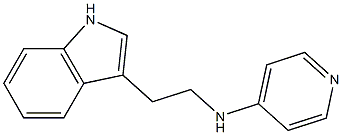 N-(pyridin-4-yl)-2-(indol-3-yl)ethylamine Struktur