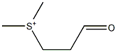 3-dimethylsulfoniopropionaldehyde Struktur