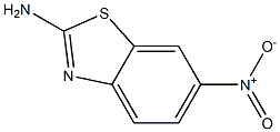 2-AMINO-6-NITROBENZTHIAZOLE Struktur