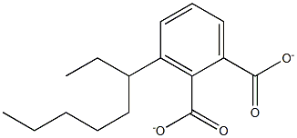 MONO(1-ETHYLHEXYL)PHTHALATE Struktur