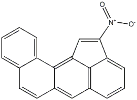 2-NITROBENZ(L)ACEANTHRYLENE Struktur