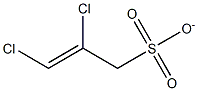 2,3-DICHLOROPROP-2-ENESULPHONATE Struktur