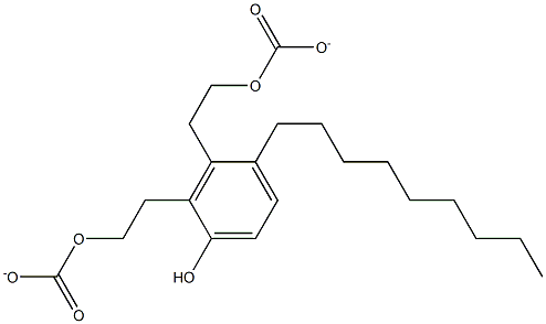 NONYLPHENOLDIETHOXYCARBOXYLATE Struktur