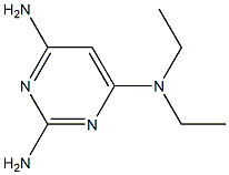 2,4-DIAMINO-6-DIETHYLAMINOPYRIMIDINE Struktur