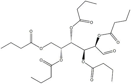 GALACTOSEPENTABUTYRATE Struktur