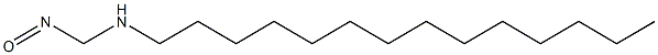 NITROSOMETHYLTETRADECYLAMINE Struktur