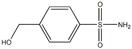 4-SULPHAMOYLBENZYLALCOHOL Struktur