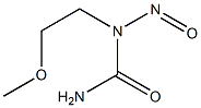 UREA,1-(2-METHOXYETHYL)-1-NITROSO- Struktur