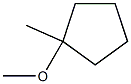 1-METHOXY-1-METHYLCYCLOPENTANE Struktur