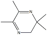 3-HYDRO-2,2,5,6-TETRAMETHYLPYRAZINE Struktur