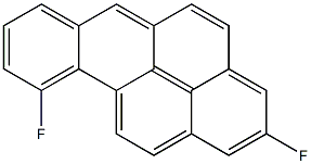 2,10-DIFLOUROBENZOPYRENE Struktur