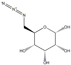 6-AZIDO-6-DEOXY-ALPHA-D-ALLOSE Struktur