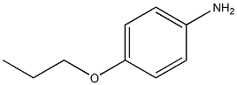 PARA-(PROPYLOXY)ANILINE Struktur