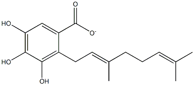 GERANYLGALLATE Struktur