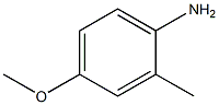 PARA-METHOXY-2-METHYLANILINE Struktur