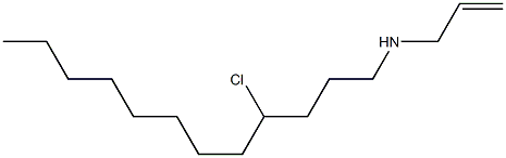 DODECYLAMINE,4-CHLOROALLYL- Struktur