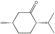 CIS-DL-PARA-MENTHAN-3-ONE Struktur