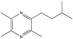 2-ISOAMYL-3,5,6-TRIMETHYLPYRAZINE Struktur