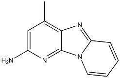 2-AMINO-4-METHYLDIPYRIDO(1,2-A:3',2'-D)IMIDAZOLE Struktur