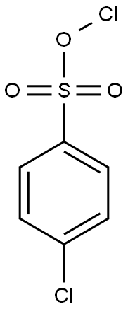 1,4-DICHLORBENZOLESULPHONATE Struktur