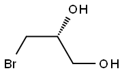 (R,S)-3-BROMOPROPAN-1,2-DIOL Struktur