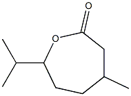 6-HYDROXY-3,7-DIMETHYLOCTANOIC ACID LACTONE Struktur