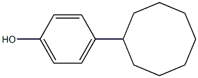 4-CYCLOOCTYLPHENOL Struktur