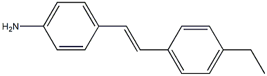 TRANS-4'-ETHYL-4-AMINOSTILBENE Struktur