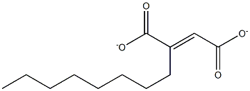 OCTYLHYDROGENFUMARATE Struktur