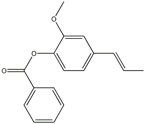 ISOEUGENOLBENZOATE Struktur