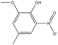 6-NITRO-4-METHYLGUAIACOL Struktur