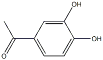 ACETYL3,4DIHYDROXYBENZENE Struktur