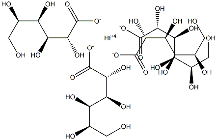 HAFNIUMGLUCONATE Struktur